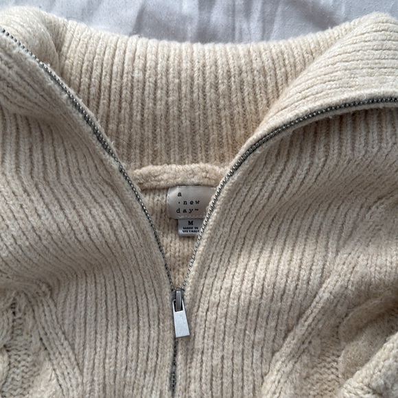 a new day Cream Cowl Neck Sweater - Picture 4 of 6